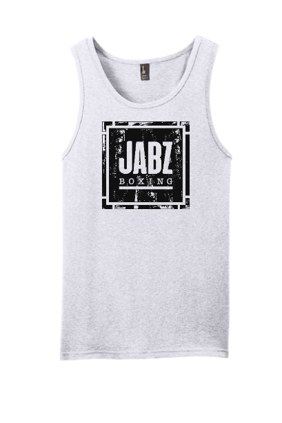 Jabz Boxing Distressed Tank Black